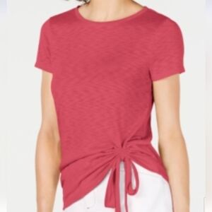 NWT INC RUCHED T-SHIRT